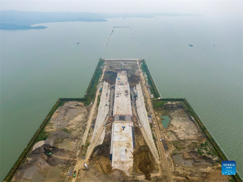 Hauptbau des Nanquan-Abschnitts des Taihu-Tunnels abgeschlossen