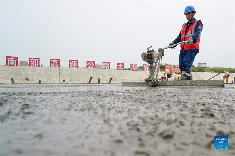 Hauptbau des Nanquan-Abschnitts des Taihu-Tunnels abgeschlossen