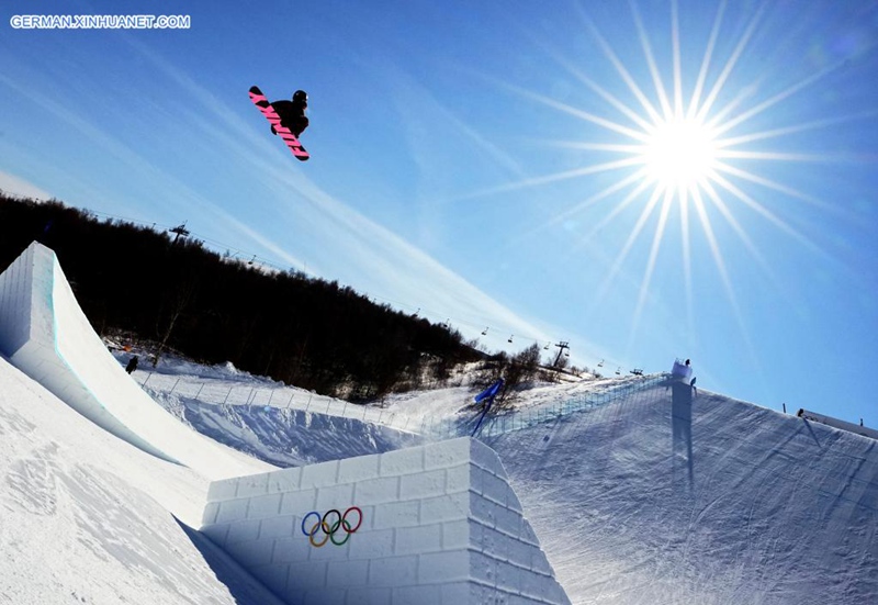 In Bildern: Snowboard-Slopestyle-Qualifikation der Männer