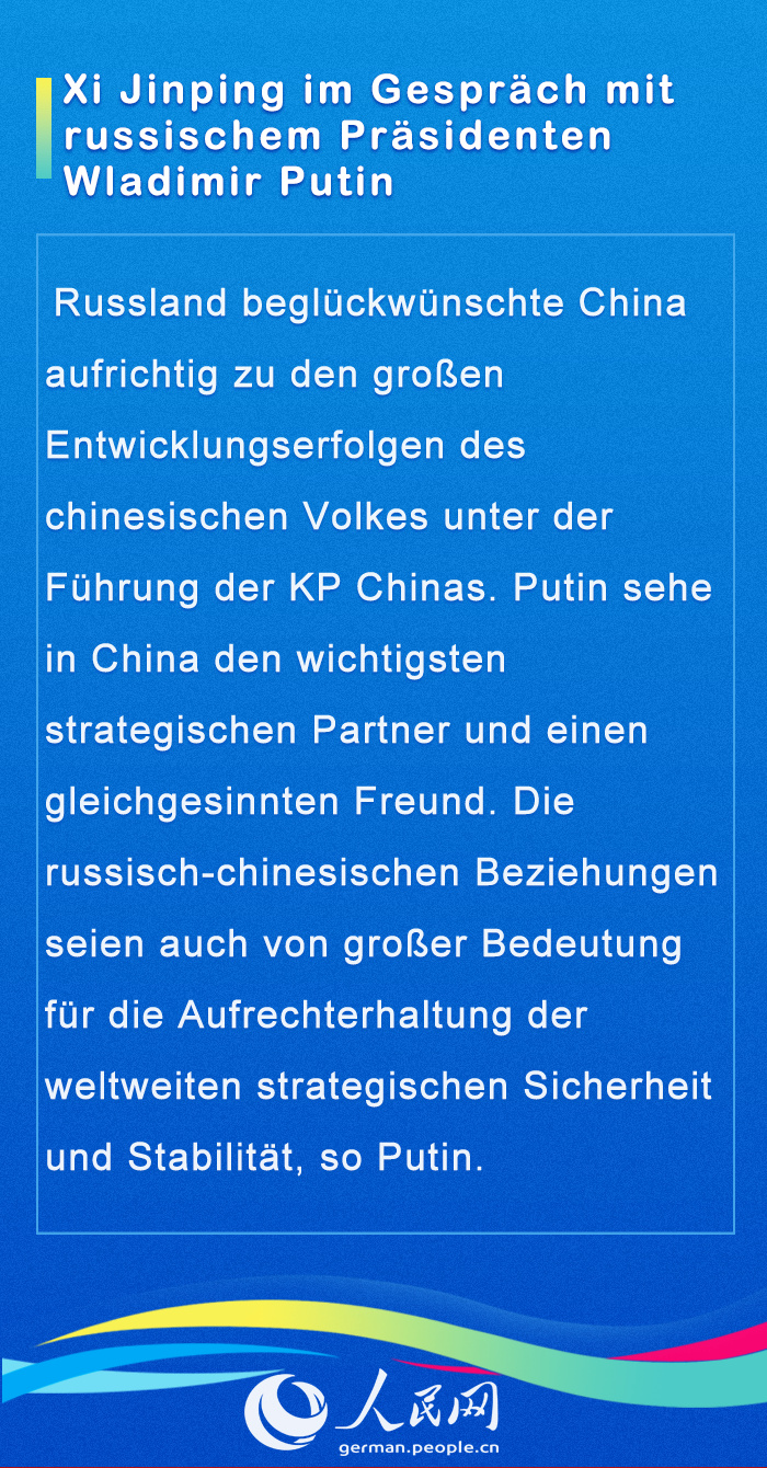 Internationale Gäste im Gespräch mit Chinas Staatspräsident Xi (I)