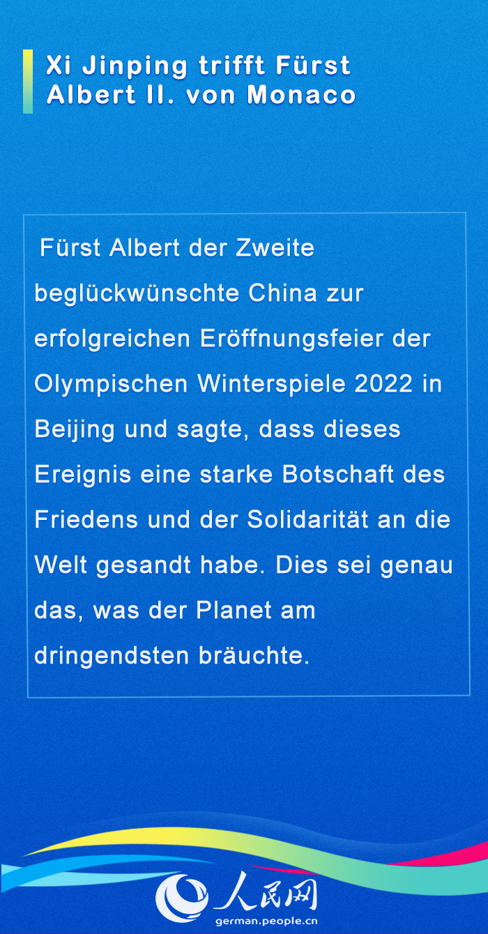 Internationale Gäste im Gespräch mit Chinas Staatspräsident Xi (I)