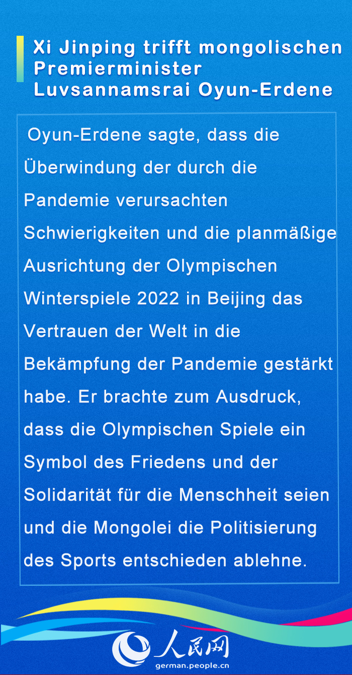 Internationale Gäste im Gespräch mit Chinas Staatspräsident Xi (I)