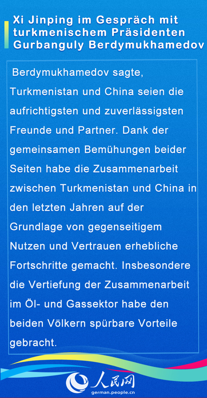 Internationale Gäste im Gespräch mit Chinas Staatspräsident Xi (II)