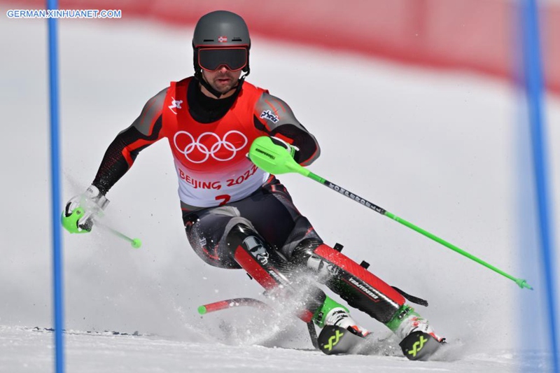 Ski Alpin: Johannes Strolz gewinnt Silbermedaille im Slalom der Herren