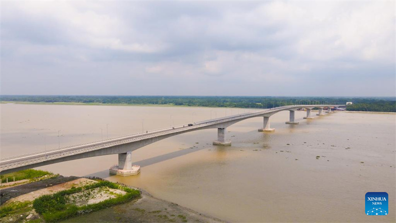 Von China gebaute Brücke im Süden Bangladeschs für den Verkehr freigegeben