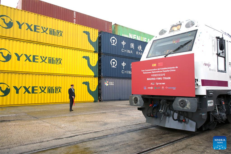 Güterzugverbindungen schlagen Brücken zwischen China und Spanien und erleichtern den Handel