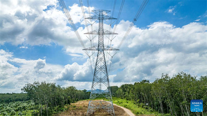 Von China gebaute Überlandleitung in Südthailand eingeweiht