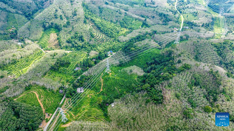 Von China gebaute Überlandleitung in Südthailand eingeweiht