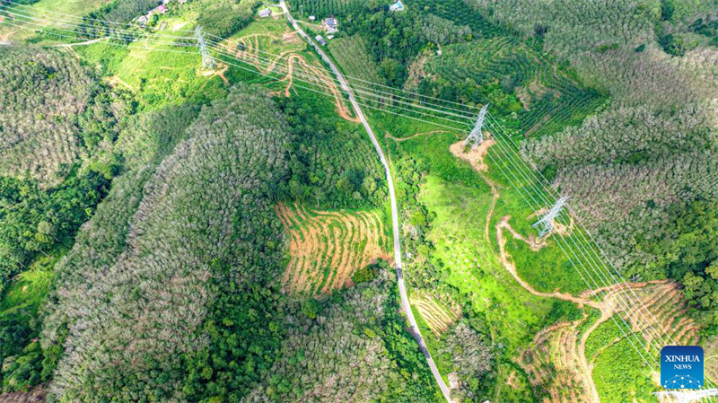 Von China gebaute Überlandleitung in Südthailand eingeweiht