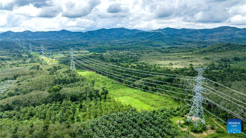 Von China gebaute Überlandleitung in Südthailand eingeweiht