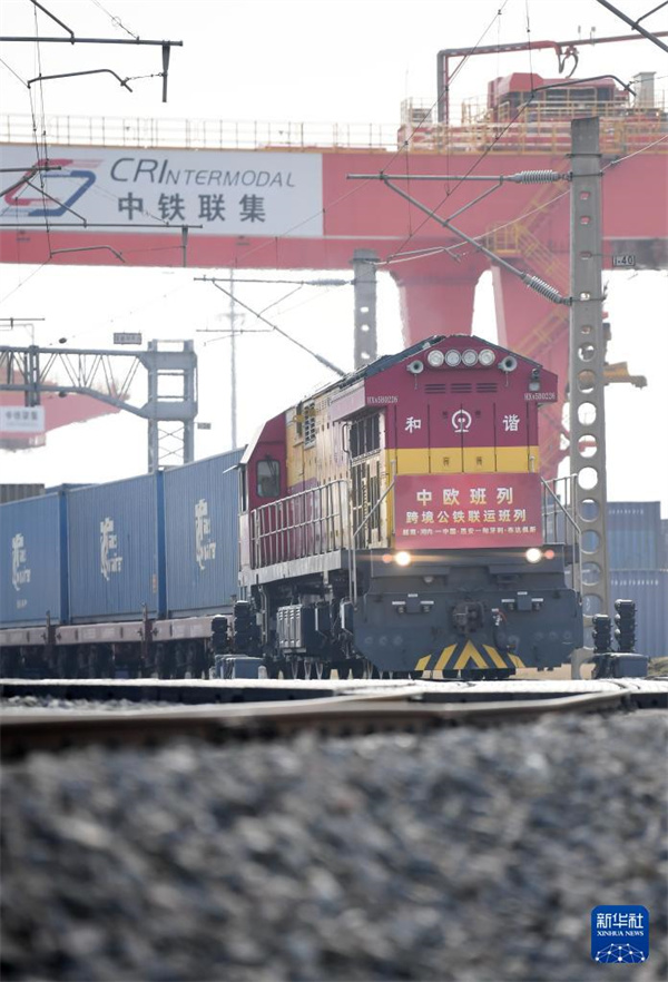 Bereits über 700 China-Europa-Güterzüge in diesem Jahr von Xi'an abgefahren