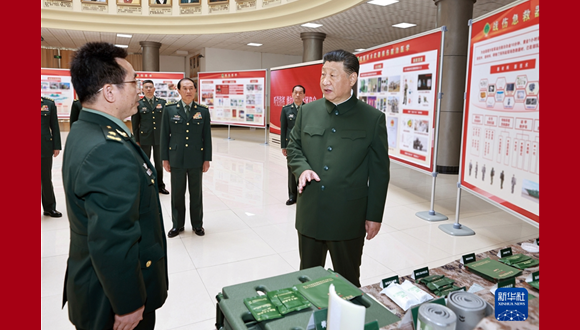 Xi Jinping ruft zu Aufbau militärmedizinischer Universitäten von Weltklasse auf                    Der chinesische Staatspräsident Xi Jinping hat zum Aufbau militärmedizinischer Universitäten von Weltklasse aufgerufen, um der Armee zu dienen und sich der Zukunft zu stellen.
