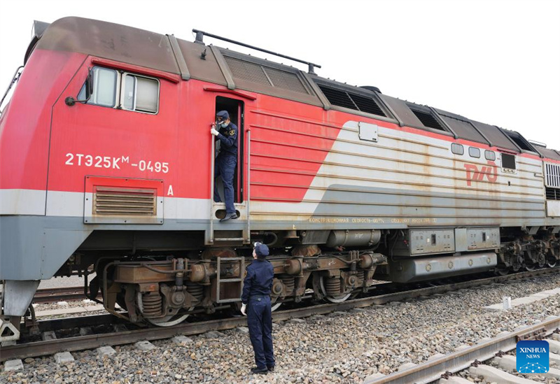 Im Containerbahnhof Manzhouli 2.327 Güterzugfahrten zwischen China und Europa umgeschlagen