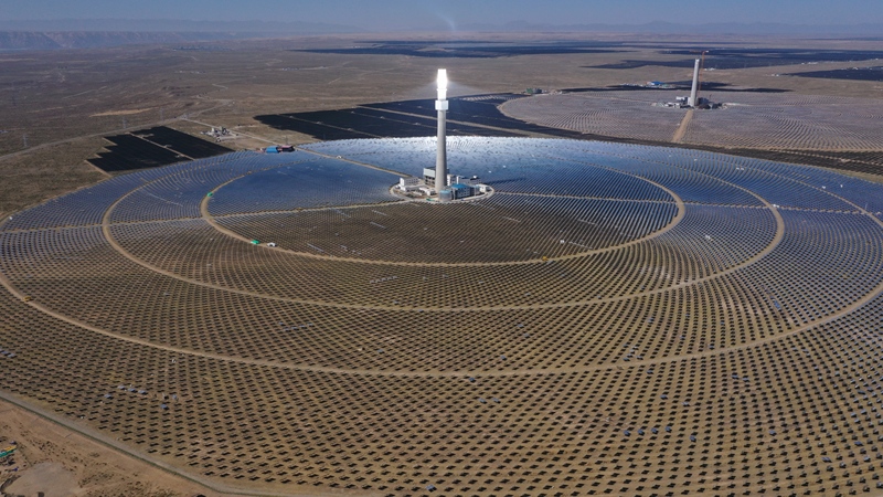 Qinghai baut 1-Million-Kilowatt-Photovoltaik- und Wärmeprojekt
