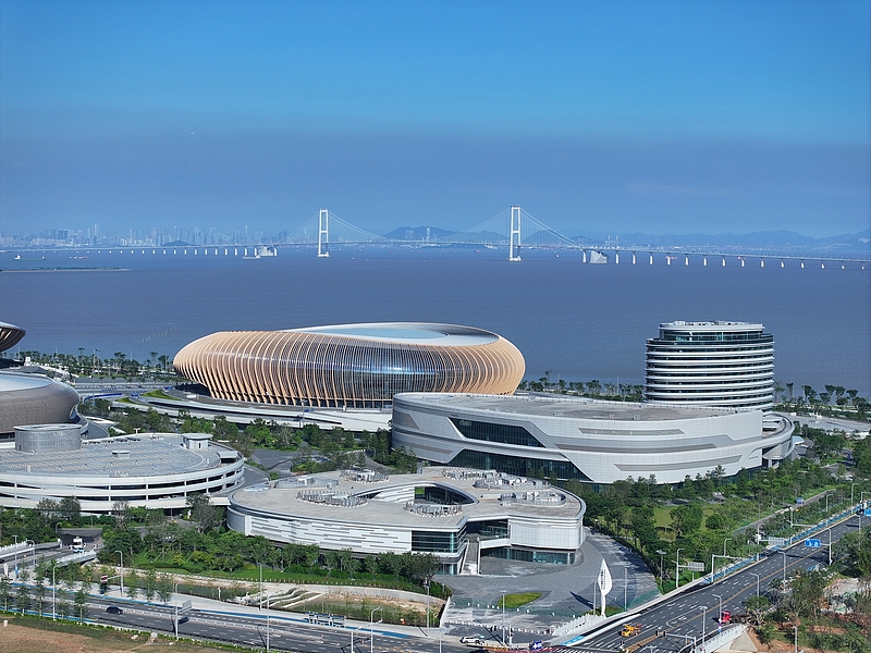 Sportzentrum der Greater Bay Area in Guangzhou feiert Eröffnung