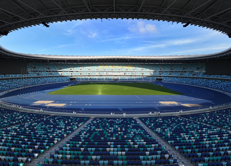 Sportzentrum der Greater Bay Area in Guangzhou feiert Eröffnung
