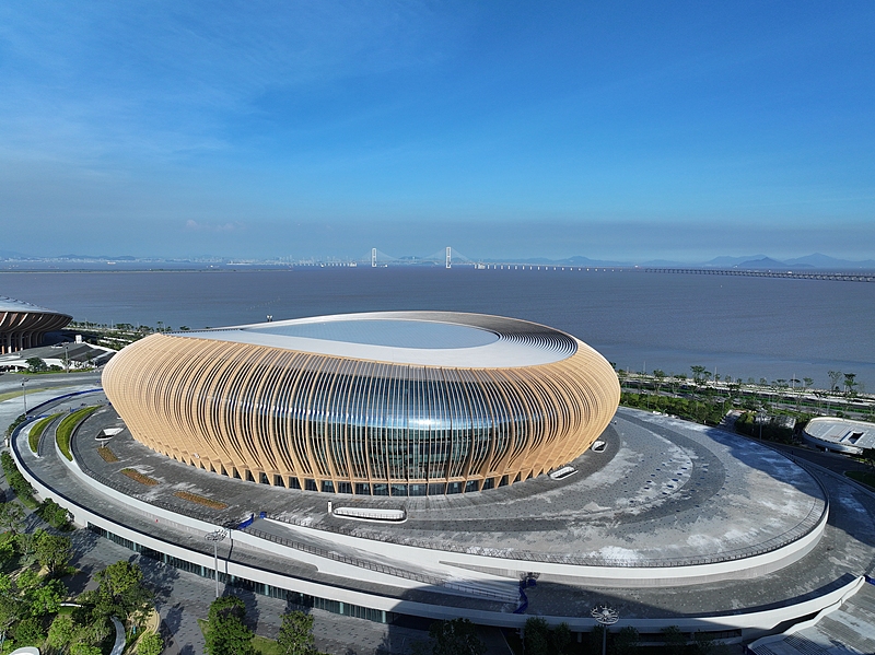Sportzentrum der Greater Bay Area in Guangzhou feiert Eröffnung