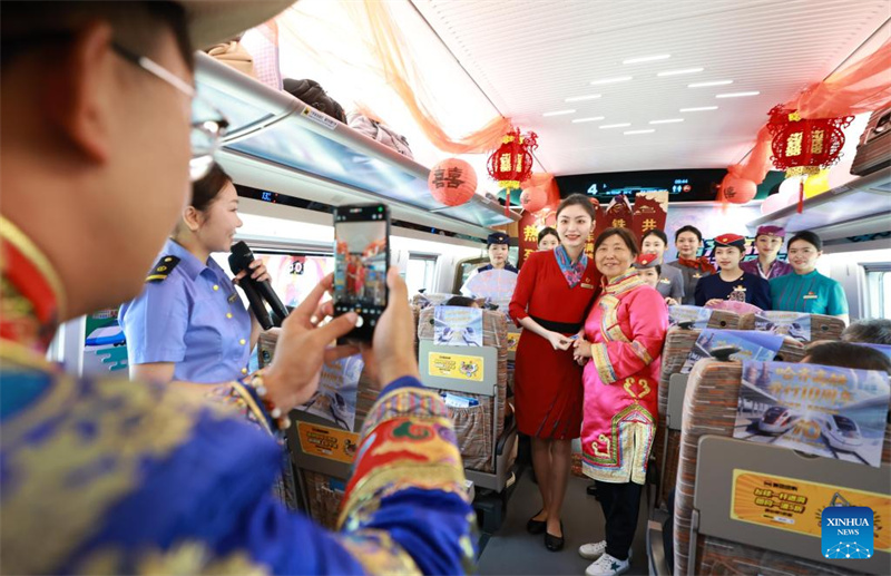 Chinas nördlichste Hochgeschwindigkeitsbahn feiert 10-jähriges Jubiläum