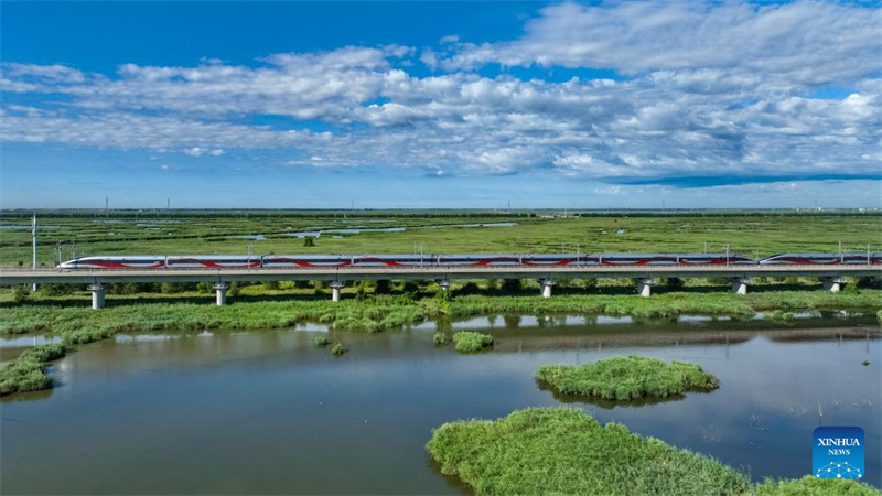Chinas nördlichste Hochgeschwindigkeitsbahn feiert 10-jähriges Jubiläum