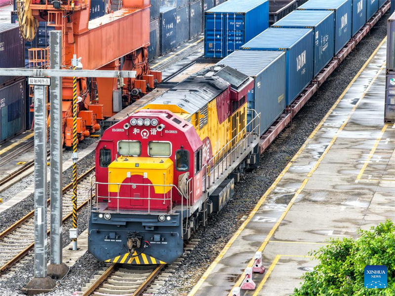 Chongqing verzeichnet in den ersten 8 Monaten des Jahres 2025 einen robusten Güterzugverkehr nach Zentralasien