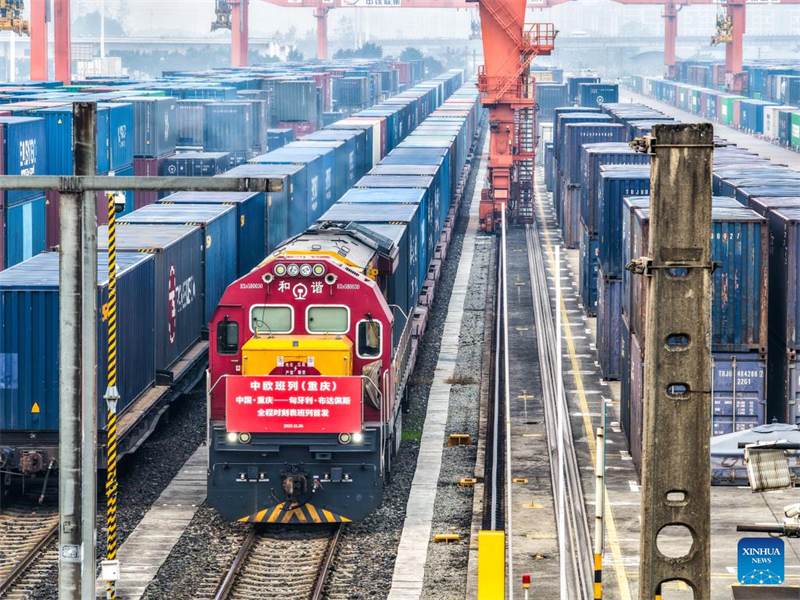 Chongqing startet Güterzugdienst nach Budapest