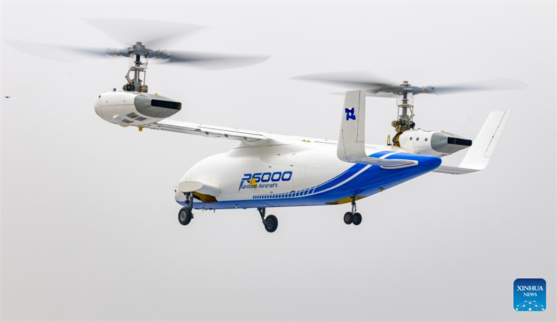 Lanying R6000 Kipprotoren-UAV absolviert Jungfernflug