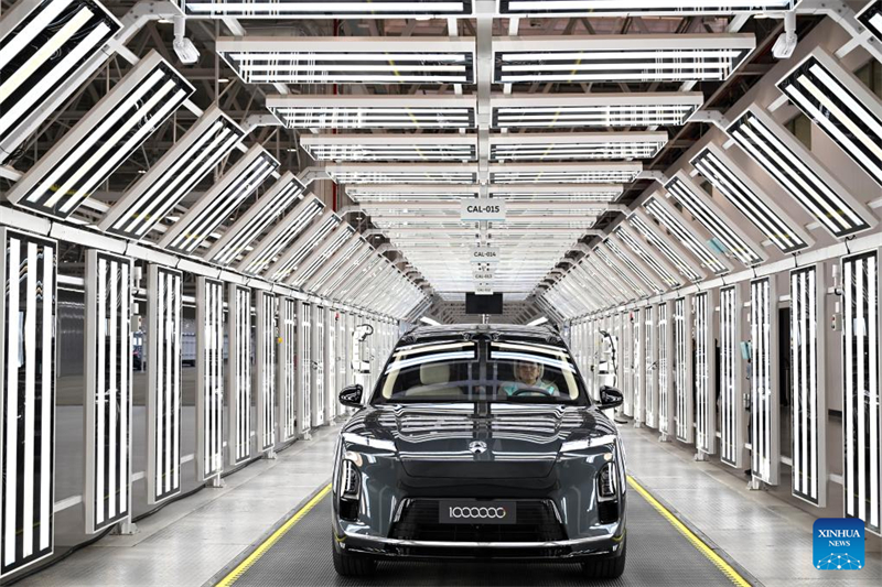 NIO feiert Produktion seines millionsten Fahrzeugs in Hefei