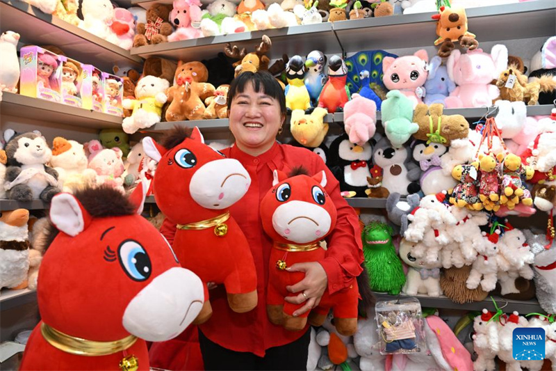 Plüschpferd wird zum Internet-Hit und sorgt für steigende Auftragseingänge in Yiwu