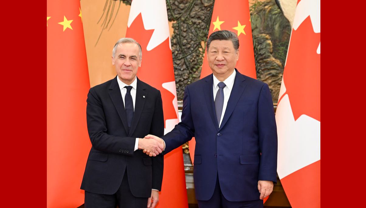 Xi Jinping: China und Kanada sollten Partner sein                    Chinas Staatspräsident Xi Jinping hat sich am Freitagvormittag in Beijing mit dem kanadischen Premierminister Mark Carney getroffen.