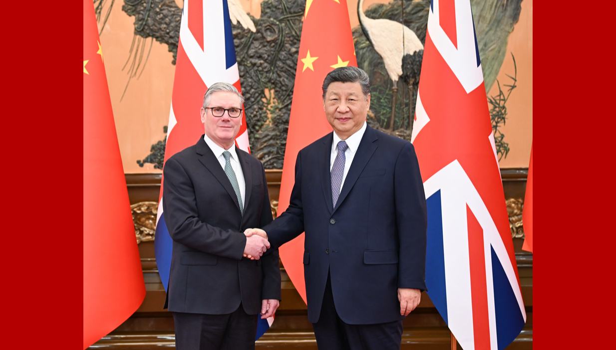 Xi Jinping: China wird niemals eine Bedrohung für andere Länder darstellen                    China werde niemals eine Bedrohung für andere Länder darstellen, unabhängig davon, wie stark es wachse und sich entwickle. Dies erklärte der chinesische Staatspräsident Xi Jinping am Donnerstag bei einem Treffen mit dem britischen Premierminister Keir Starmer in Beijing.