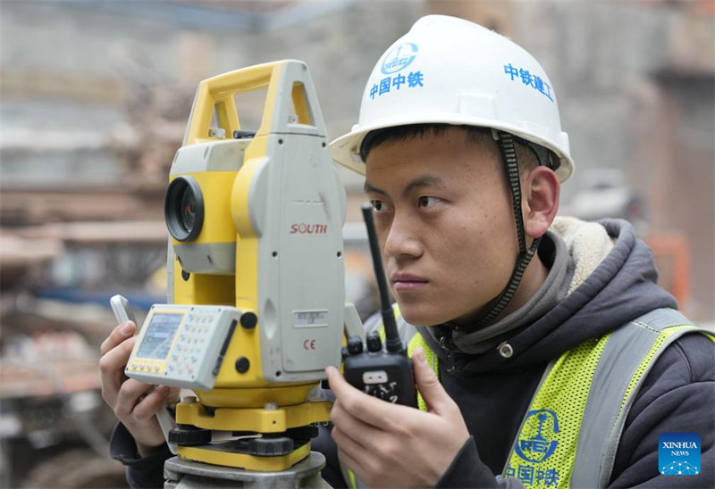Modernisierung des Bahnhofs Chengdu in Sichuan läuft auf Hochtouren