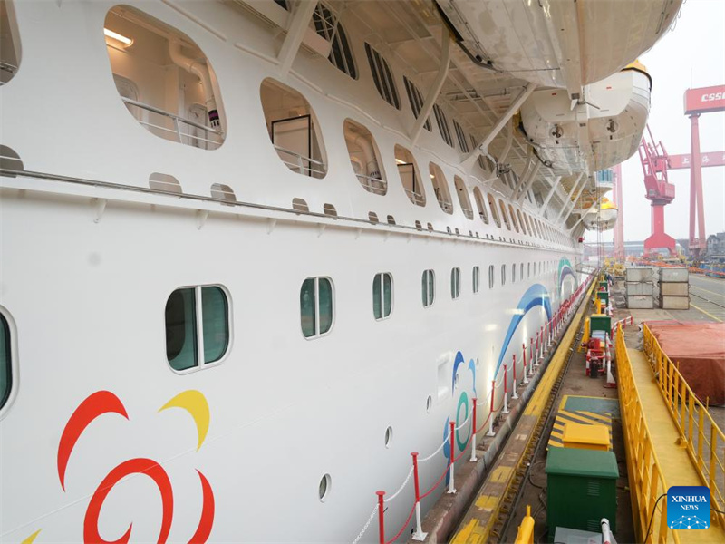 China liefert zweites im Land gebautes großes Kreuzfahrtschiff bis Jahresende aus