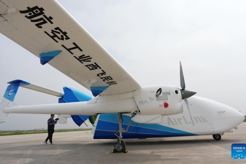 Chinas kommerzielles unbemanntes Frachtflugzeug HH-200 absolviert Jungfernflug