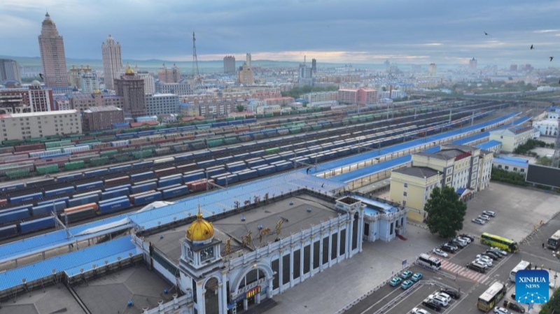 Östlicher Korridor des Güterzugnetzes zwischen China und Europa verzeichnet über 40.000 Fahrten