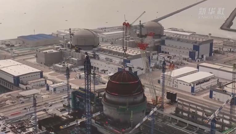 China schließt die Installation der inneren Kuppel für neuen Hualong-One-Reaktor ab                    China hat am Mittwoch in der ostchinesischen Provinz Fujian die Installation der inneren Kuppel für Block 3 im Kernkraftwerk Zhangzhou abgeschlossen.