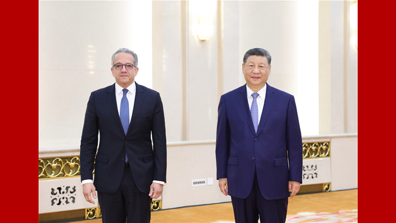 Xi Jinping trifft UNESCO-Generaldirektor                    Der chinesische Staatspräsident Xi Jinping hat sich am Dienstag in Beijing mit dem Generaldirektor der Organisation der Vereinten Nationen für Bildung, Wissenschaft und Kultur (UNESCO), Dr. Khaled El-Enany, getroffen.