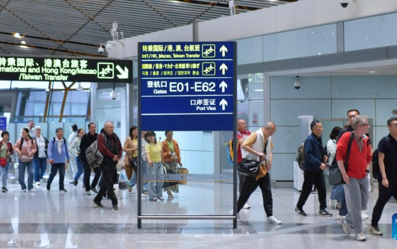 Grenzübertritte in Beijing übersteigen 10-Millionen-Marke