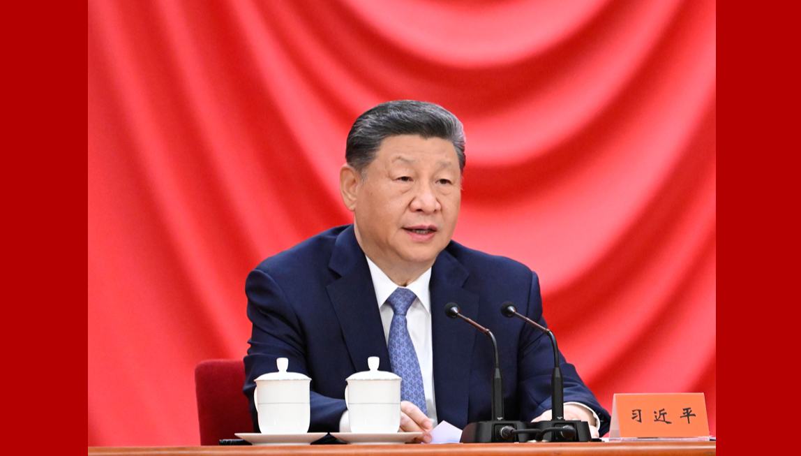 Xi Jinping fordert Beschleunigung der wissenschaftlich-technischen Selbständigkeit auf hohem Niveau                    Xi Jinping, Generalsekretär des Zentralkomitees der Kommunistischen Partei Chinas, chinesischer Staatspräsident und Vorsitzender der Zentralen Militärkommission, nahm an dem feierlichen Treffen teil.